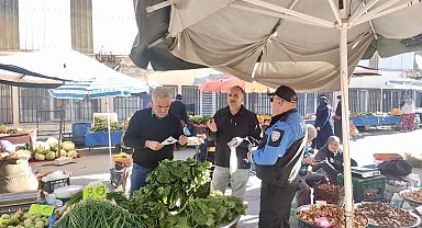 Kütahya Emniyeti'nden semt pazarlarında güvenlik bilgilendirmesi