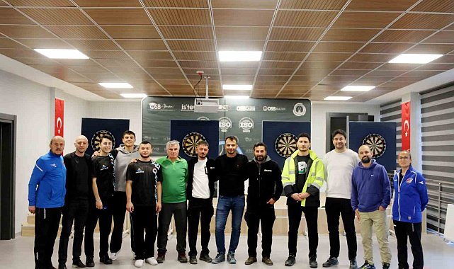 Kütahya OSB'de firmalar arası dart turnuvası heyecanı