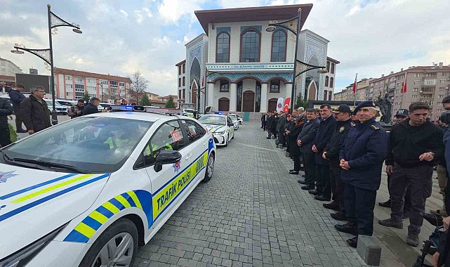 Kütahya'da güvenlik güçlerine 78 araç tahsis edildi