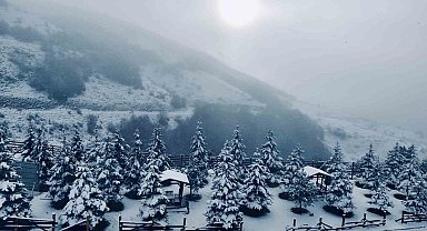 Ladik Akdağ beyaz gelinliğini giydi