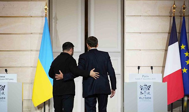 Macron: "Toprak meselelerini tartışabilecek tek taraf Ukrayna'dır"
