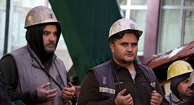 Madenci, yeni üretim ayağı için şükür hayvanı kesti