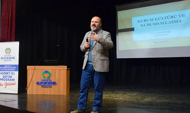 Malatya Büyükşehir'den hizmet içi düzenlendi