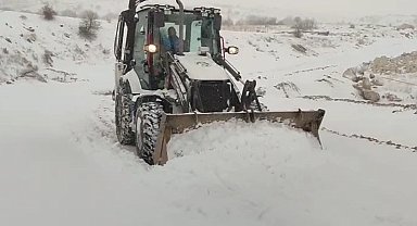 Malatya Büyükşehir'den yoğun kar mesaisi