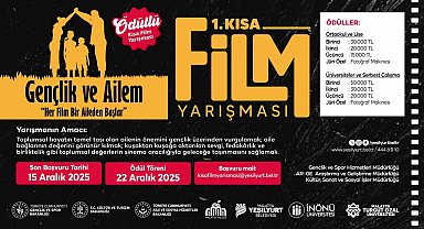 Malatya'da 1. Kısa Film Festivali'nde son başvuru 15 Aralık