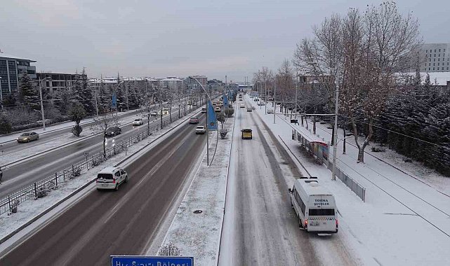 Malatya'da eğitime kar engeli