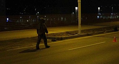 Malatya'da şüpheli çanta fünye ile patlatıldı