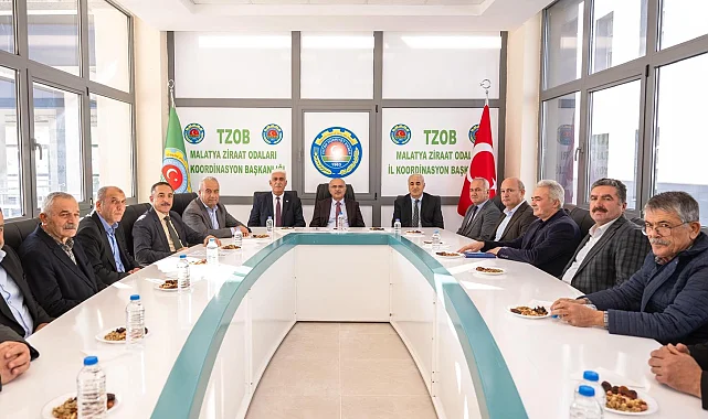 Malatya'da Başkan Sami Er'den üreticilere destek mesajı