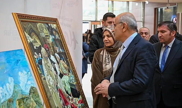 Malatya'da 'Hasat' sergisi sanatseverlerle buluştu