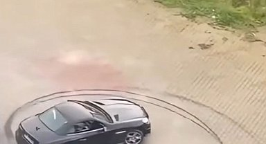 Maltepe'de hastane otoparkında "drift" atan şahsa 48 bin lira ceza