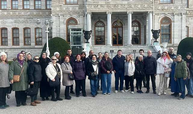 Maltepeliler, Dolmabahçe Sarayı'nı ziyaret etti