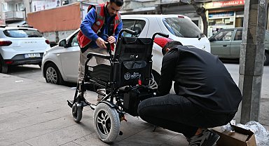 Manisa Büyükşehir'den engelli bireylere medikal destek
