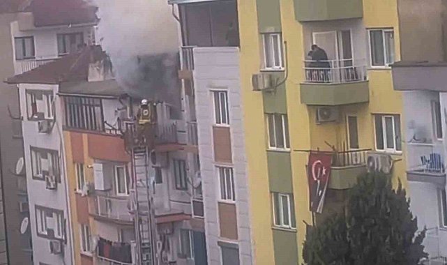 Manisa'da ev yangını: 6 kedi telef oldu
