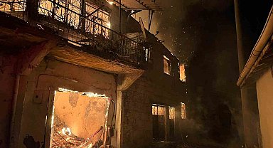 Manisa'da yangın felaketi