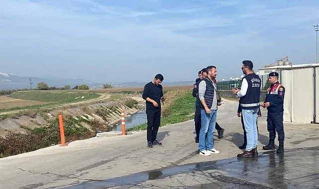 Manisa'da atık suya sıkı denetim
