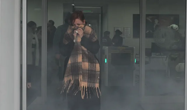 Manisa'da MASKİ personeli acil durum tatbikatında