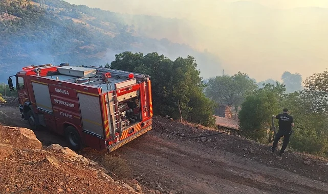 Manisa'nın ateş savaşçıları 2025'te 14 bin olaya müdahale etti