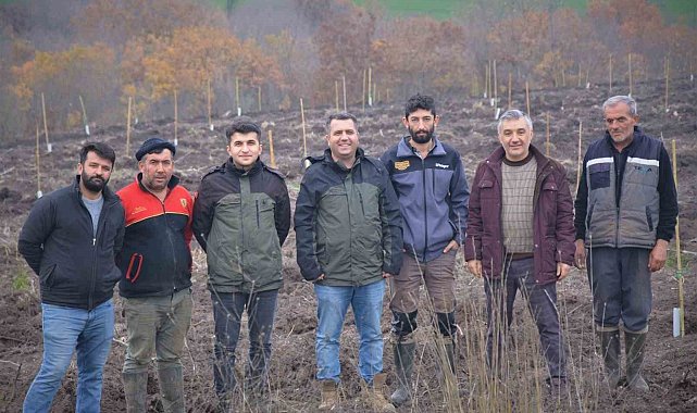 Manyas'ta orman köylüsüne gelir getirici ağaçlandırma