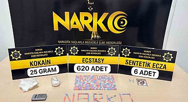 Mardin'de 620 adet uyuşturucu hap ele geçirildi