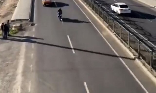 Mardin'de makas atan motosiklet sürücüsü yakalandı