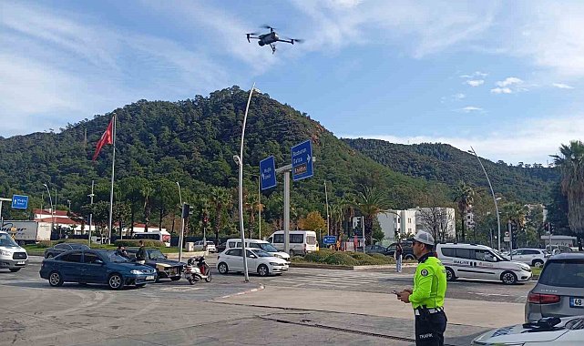 Marmaris'te yeni yıl öncesi trafik denetimleri sıklaştırıldı