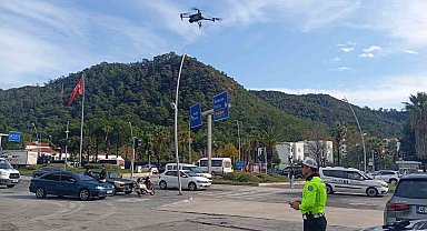 Marmaris'te yeni yıl öncesi trafik denetimleri sıklaştırıldı
