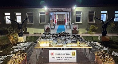 Mehmetçik hudutta uyuşturucuya geçit vermedi: Yaklaşık 259 kilogram uyuşturucu madde ele geçirildi