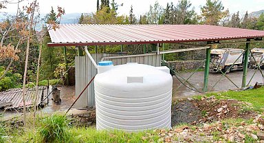 Menteşe Belediyesi yağmur suyu hasadı ile aylık 300 ton su tasarrufu sağlanıyor