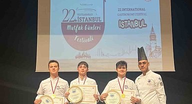 Menteşe'nin genç şeflerinden madalya yağmuru