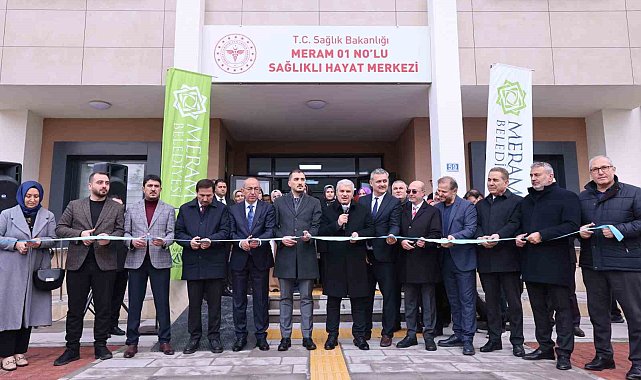 Meram'da Aymanas ASM ve Sağlıklı Hayat Merkezi açıldı