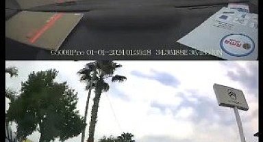 Mersin'de makas atan sürücü gözaltına alındı