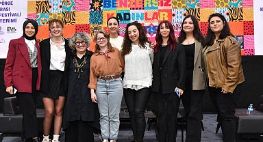 Mersin'de Uçan Süpürge Kadın Filmleri Festivali yoğun ilgi gördü