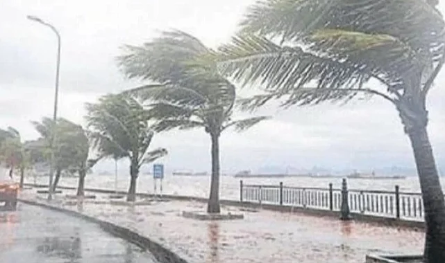 Meteoroloji'den kuvvetli yağış ve rüzgar uyarısı