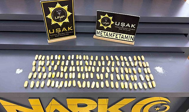 Midesinden 1 kilo 116 gram uyuşturucu çıktı