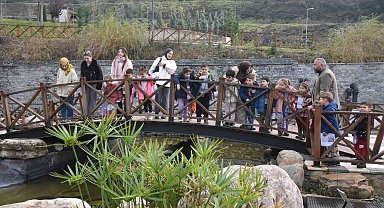 Minik öğrenciler bahçe bitkilerini öğrendi