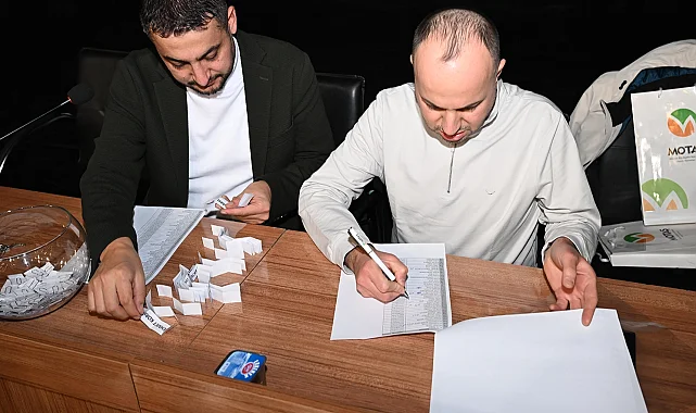 MOTAŞ'a 30 yeni şoför için noter huzurunda kura