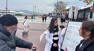 Mudanya Üniversitesi öğrencileri sağlık için seferber oldu