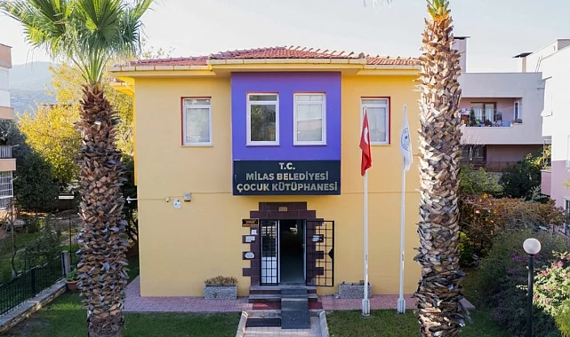 Muğla Milas'ta çocuk kitaplarına yoğun ilgi