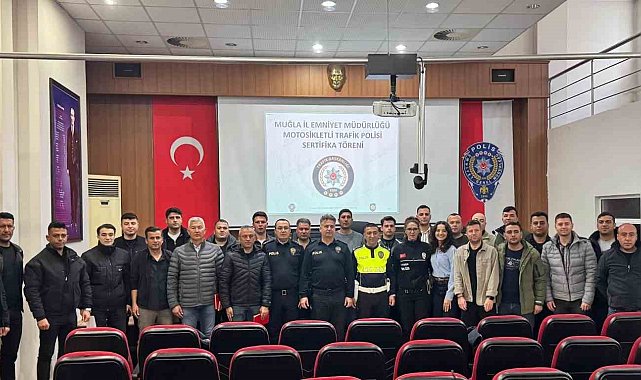 Muğla'da 25 yeni personel sertifikasını aldı