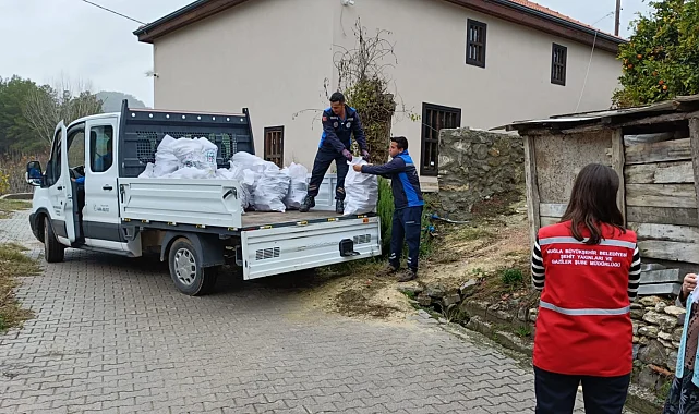Muğla'dan yürek ısıtan destek