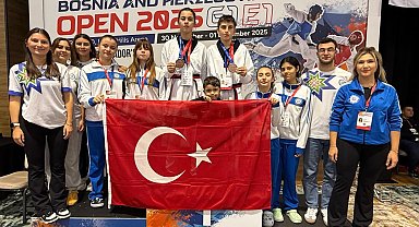 Muğlalı tekvandocular Bosna Hersek'te madalyaları topladı