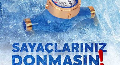 MUSKİ'de soğuk havalar için su sayaçları uyarısı