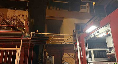 Mutfakta çıkan yangın korkuttu