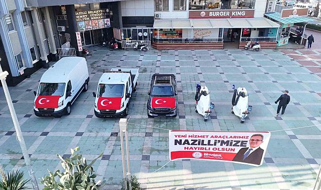 Nazilli Belediyesi araç filosunu güçlendiriyor