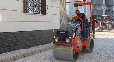 Nazilli Belediyesi Yeni Mahalle'deki taş döşeme çalışmasını tamamladı