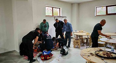 Nefes borusuna yemek kaçan yaşlı adamdan acı haber
