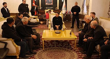 Nevşehirliler makamında Başkan Arı'yla buluştu