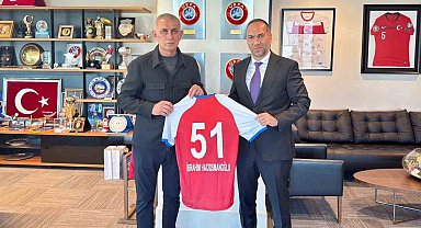 Niğde Belediye Başkanı Emrah Özdemir'den TFF'ye ziyaret