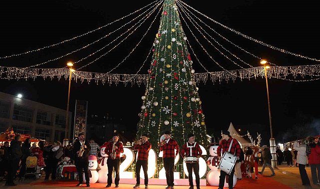 Nilüfer'de yeni yıl coşkusu başladı