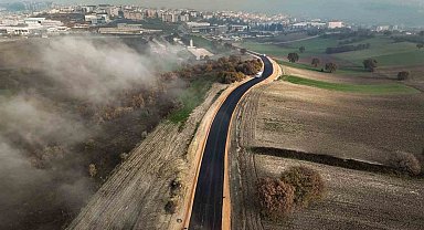 Nilüfer'deki çile sona erdi...Çamlık Bulvarı asfaltlandı